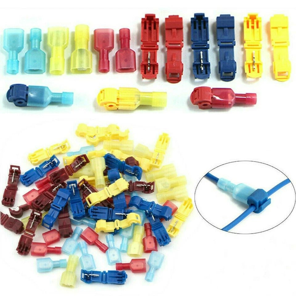 480x Abzweigverbinder Stromdiebe Klemmverbinder Schnellverbinder Sortiment Set - Bild 2 von 4