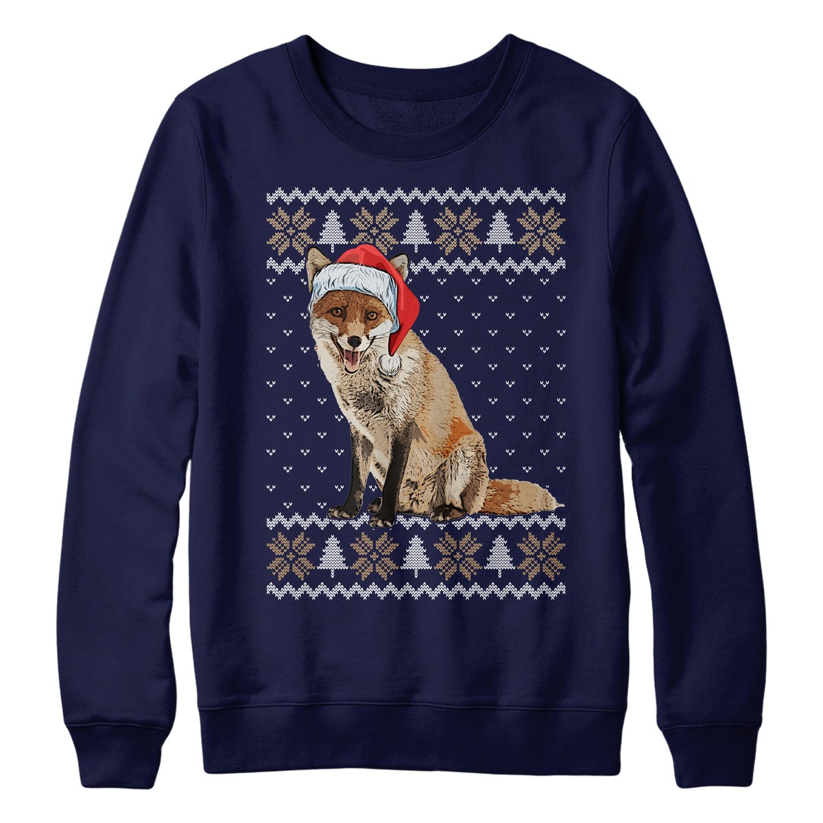 Sweatshirt Festive Fox Jumper In My Festive Era Christmas Jumper