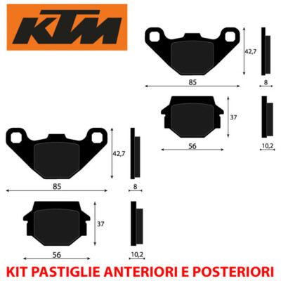 PER FORD FOCUS MK3 SET DISCHI E PASTIGLIE FRENO ANTERIORI E POSTERIORI NUOVA TAGLIA CONTROLLO