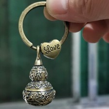 5 pcs Pet cat dog Keepsake urn love KeyRing keyrchain Cremation Ash Mini locket