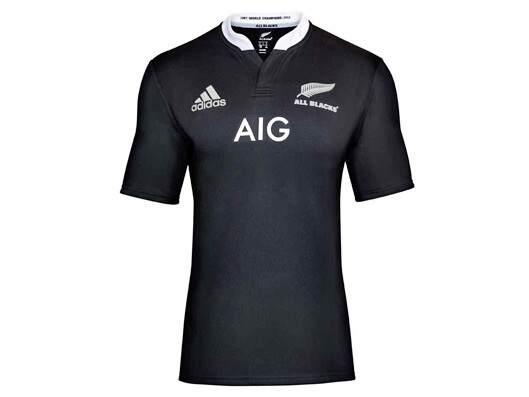 Adidas All Blacks Rugby World Cupジャージ New Zealand Adidas All Blacks Rugby World Cup RWC Jersey AIG
