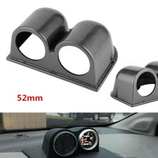 Medidor de tablero de coche 1 pieza montaje en cápsula tablero de instrumentos medidor de taza de 2 orificios soporte de instrumento
