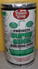 Protecto Wrap Super Stick Building Tape 9" X 75' Roll FLASHING TAPE DOORS WINDOW