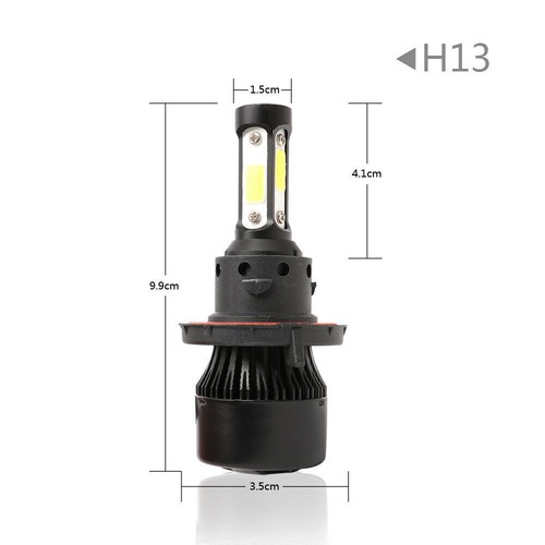 For 2005-2019 Ford F250 F350 F450 Super Duty - 6x LED Headlights Fog Light Bulbs - Picture 4 of 19