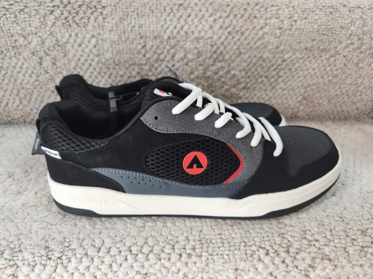 Air Walker Airwalk Black Sneakers AIRWALK Men's Black Aerial Low