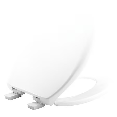 With Cover, Lift-off, Elongated, White