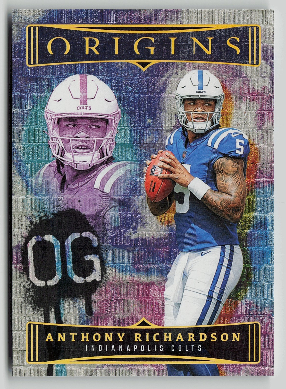 Anthony Richardson 2023 Panini Origins Rookie Original Gridiron Colts