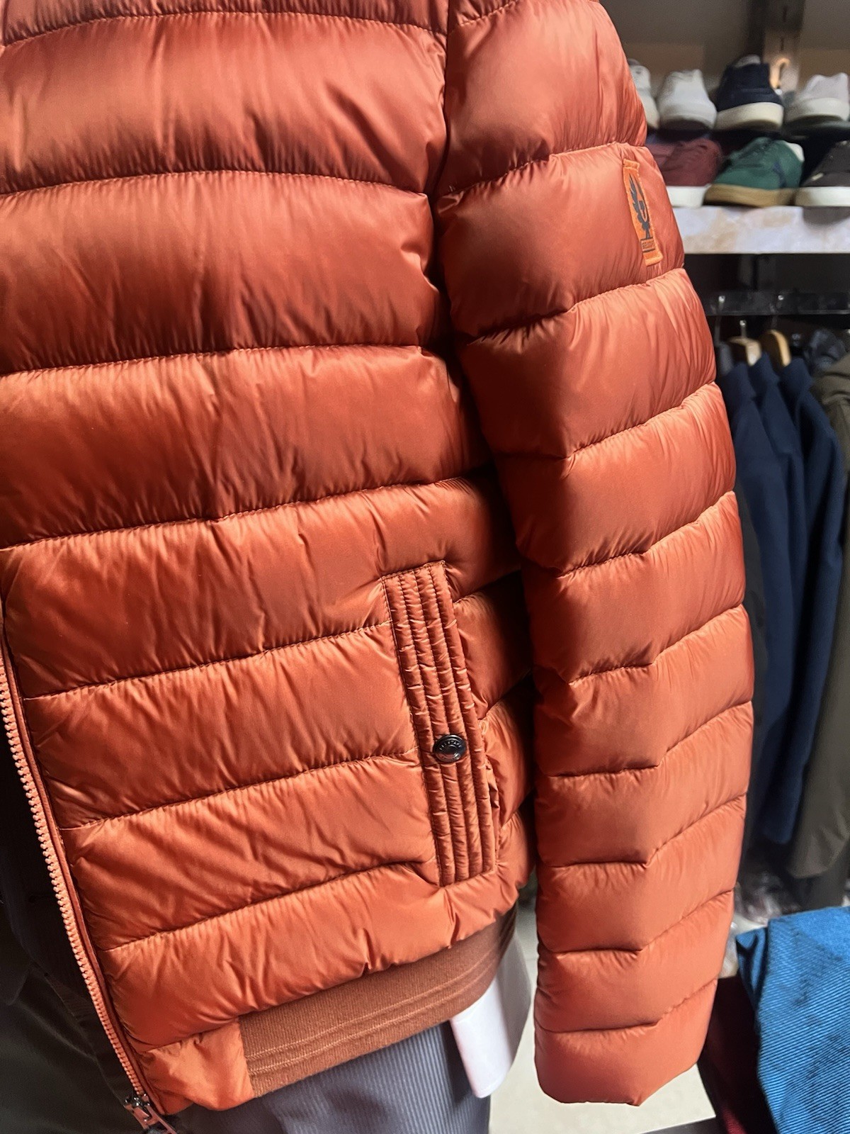 Belstaff Tonal Circuit Jacket - Amber/Signal Orange, Size 38 image 7
