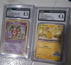 2 slabs Pikachu Black Star Promo 214 Illustration Contest Winner CGC 9.5 Mint+