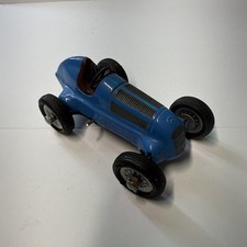 VINTAGE 1936 SCHUCO STUDIO WIND-UP CAR NO. 1050 1 MERCEDES GRAND PRIX RACER