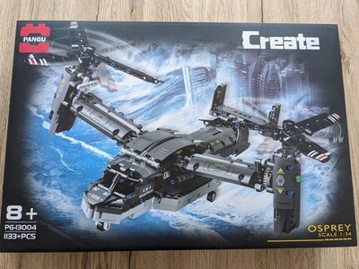 Lego Pangu Create Bell-Boeing V-22 OSPREY 1:34 PG-13004 1133 Teile