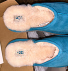 New in Box UGG kids girls Keegan Slide Slippers Shearling turqoise size 2 — photo 9