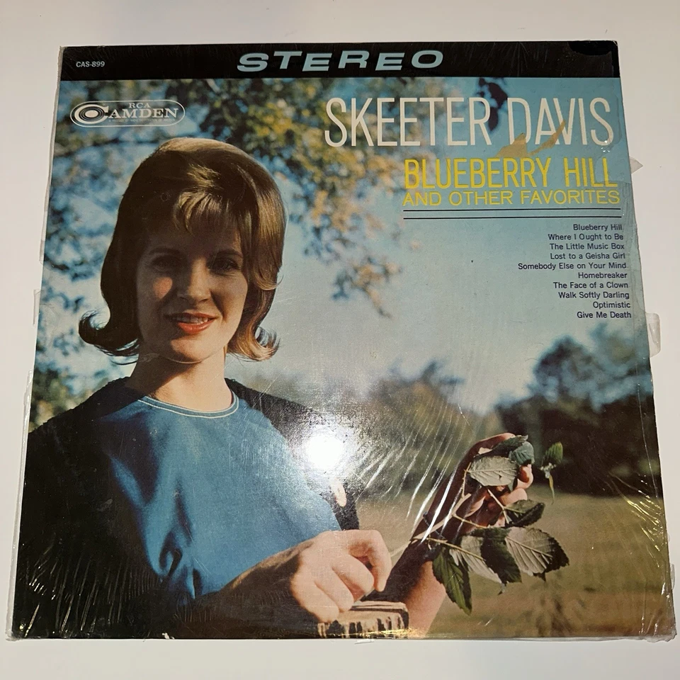 Skeeter Davis & Porter Wagoner Lot Vinyl blueberry Hill Green Grass Of Home LP Foto 2 de 4