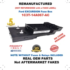 ✔ REBUILT ✔ 1C3T-14A067-AC 2001 FORD EXCURSION Limited INTERIOR CABIN FUSE BOX *
