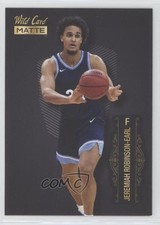 2022-23 Wild Card Matte Draft Black Jeremiah Robinson-Earl #MB-34 00gy