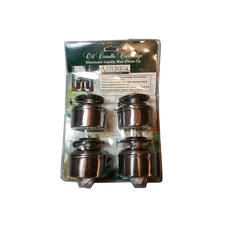 2002 Astonica Outdoor Living Oil Candle Cartridge Pack 4 Wax Candle Alternative