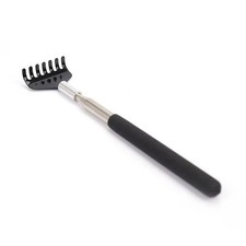 Stainless Steel Back Scratcher 1P Extendable Telescopic Itch Relief Massager NEW