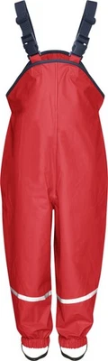 Playshoes Kinder Regenlatzhose rot - Bild 1 von 4