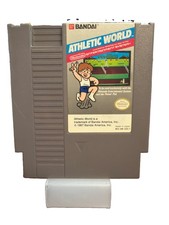 Athletic World NES Video Game Cartridge (Nintendo, 1987)