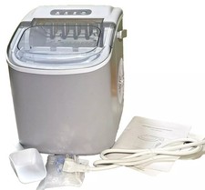 AGLUCKY PORTABLE ICE MAKER MACHINE COUNTERTOP WITH HANDLE - GRAY