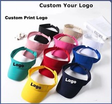 Adjustable Custom Logo Print Cap for Kids Adult Beach Sun Summer Baseball Hat
