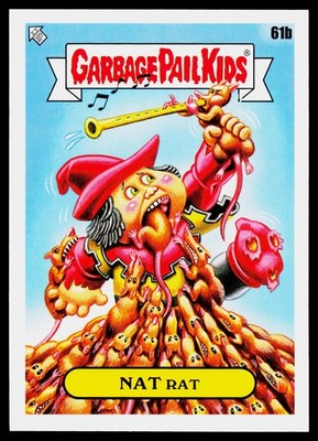 Nat Rat, 2022 Topps Garbage Pail Kids: Book Worms, #61b, ,