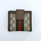 Gucci Portefeuille Pliable Gg Supreme Sherry Line 523173 m1_0412