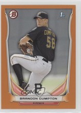 2014 Bowman Prospects Orange 64/250 Brandon Cumpton #BP81 3c7
