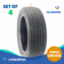 Set Of 4 Used 26550r20 Goodyear Fortera Hl 107t - 7.5-832