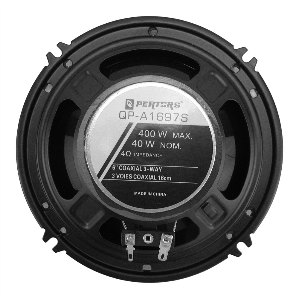 1 Pair 6-inch (2X400W) 800W Car Stereo Speakers Coaxial Audio Car Door Speakers