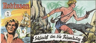 ✪ ROBINSON #23 Schlacht um die Felsenburg, Dargatz 1990 PICCOLO-COMICHEFT NEU - Bild 1 von 2