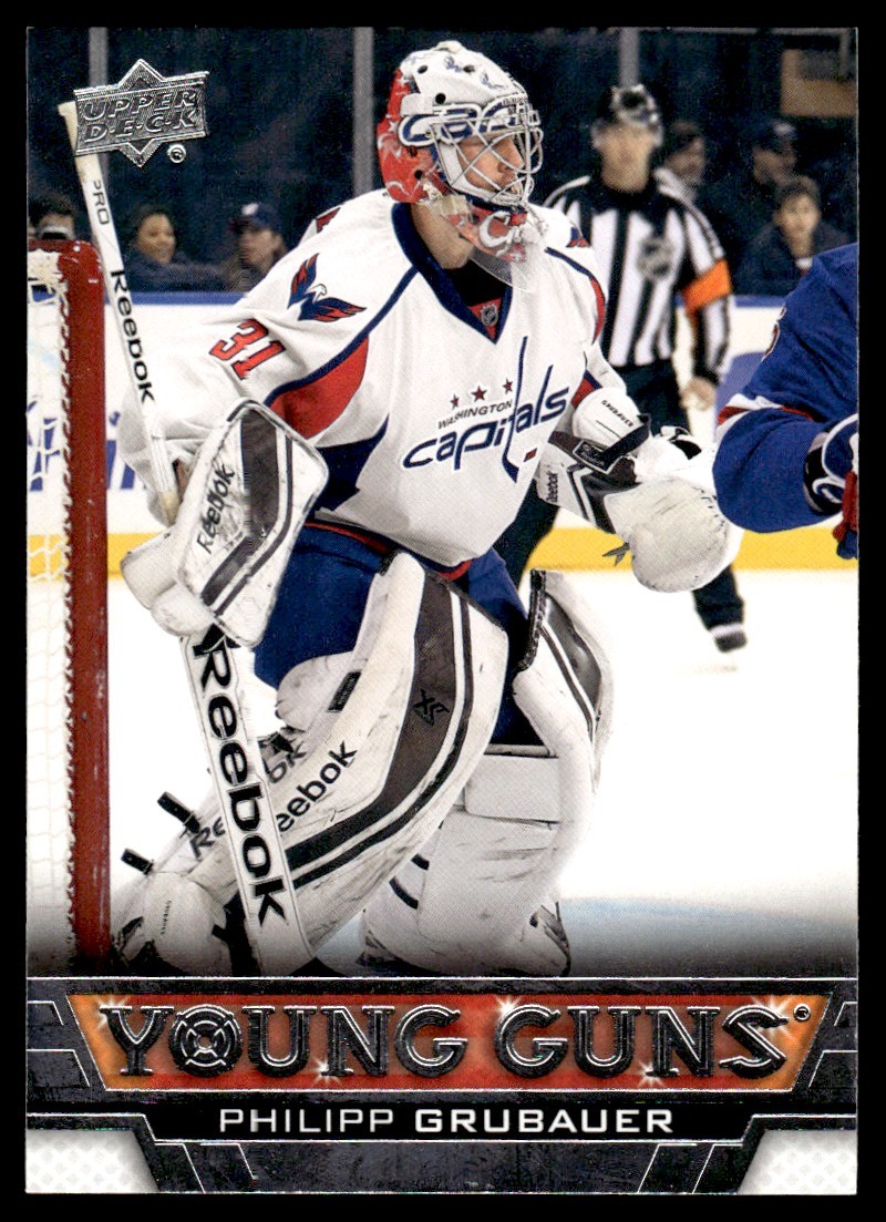 2013-14 Upper Deck Young Guns Philipp Grubauer Rookie Washington Capitals #467