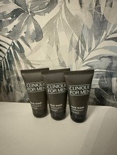 Clinique For Men Face Wash - Normal To Dry Skin - 30ml X 3 New Mini/Travel Size