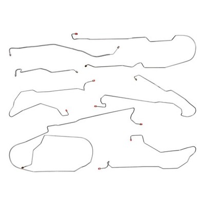 2000-08 Suburban Avalanche Tahoe Yukon XL 2500  4WD Brake Line Kit Stainless