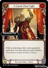 A Good Clean Fight - EN - SUP021 - Super Slam - NM - Rainbow Foil