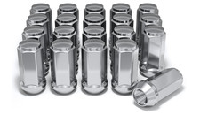 20 Pack Chrome 716-20 Xl Bulge Acorn Lug Nut 34 19mm Hex 1.9 Tall 716