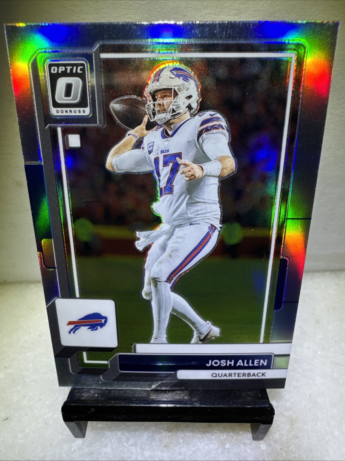 Josh Allen 2022 Donruss Optic Silver Prizm #20 NFL Buffalo Bills