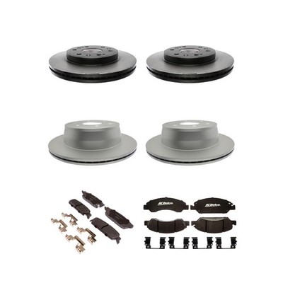 ACDelco Disc Brake Pads and Rotors Kit Front Rear For 08-14 Chevrolet Tahoe
