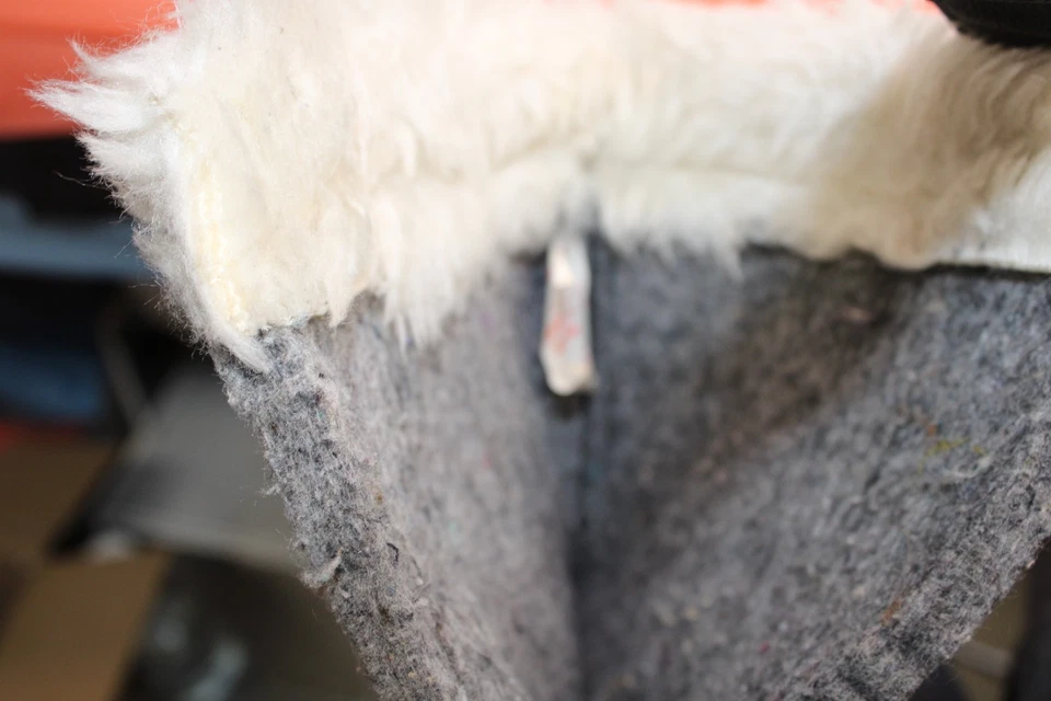 Forros para botas 75 % lana azul para mujer 8 MI Canadá en muy buena condición - Imagen 2 de 4