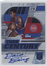2022-23 Donruss Elite Turn of the Century Signatures Dave Bing Auto HOF 0g48