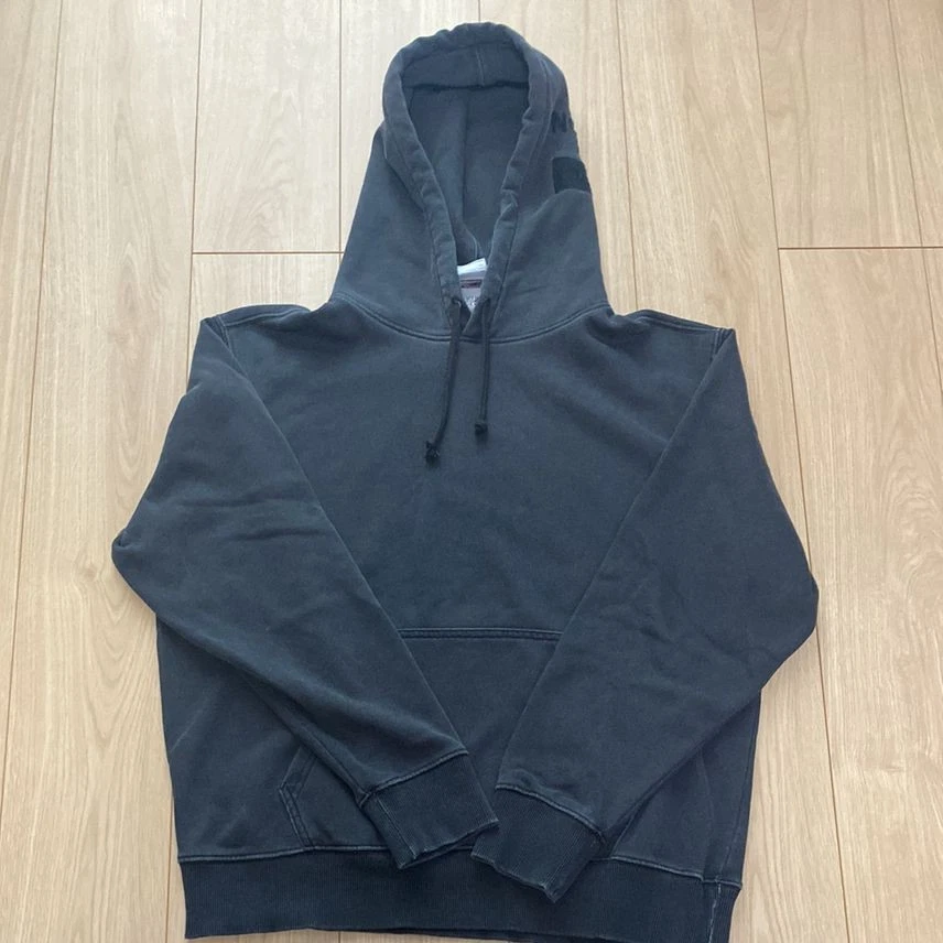 Sweat à capuche noir imprimé pigment Supreme / The North Face