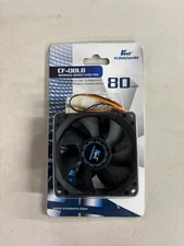 Kingwin 80Mm Silent Fan – Quiet PC Cooling Fan for Computer Cases, CPU Coolers