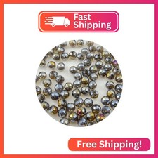 Mulutoo 10MM 80 Pieces 96 Faceted Crystal Glass Bead Crystal AB Round Faceted Be