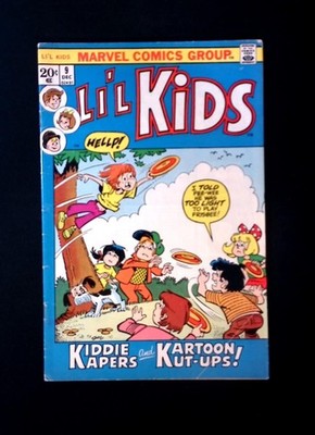 Lil Kids #9 Marvel 1972 RARE VHTF Little Lizzie Bub the Mutt