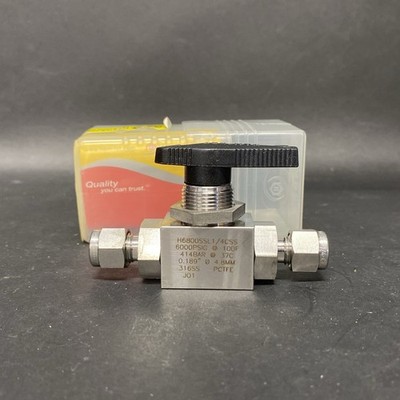 New Ham-Let H6800SSL1/4CSS Ventil -unused/OVP- VALVE Open Package. D6