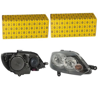 2x HELLA Scheinwerfer L+R für GOLF VI PLUS 01.09 08.14 VW