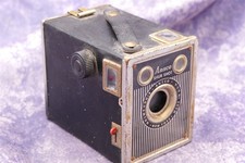 Ansco Shur Shot Box Camera Uses 120 Film