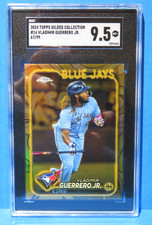 2024 Topps Chrome GILDED COLL #14, Ltd 67/99, VLADIMIR GUERRERO JR., SGC 9.5