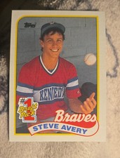 1989 Topps - Steve Avery #784 (RC) Pack Fresh !