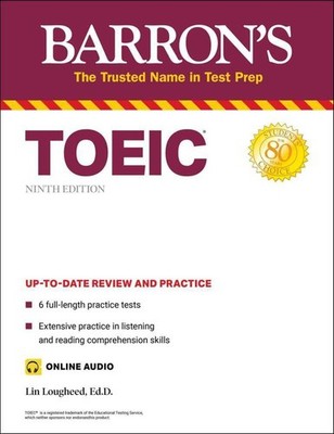 TOEIC (with online audio) (Barron's Test Prep) - paperback Lougheed Ph.D., L...